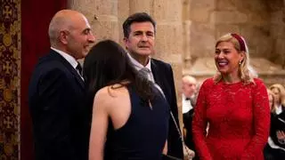 Raquel Preciados pregona San Jorge, patrón de Cáceres, con un discurso de emoción, historia y añoranza