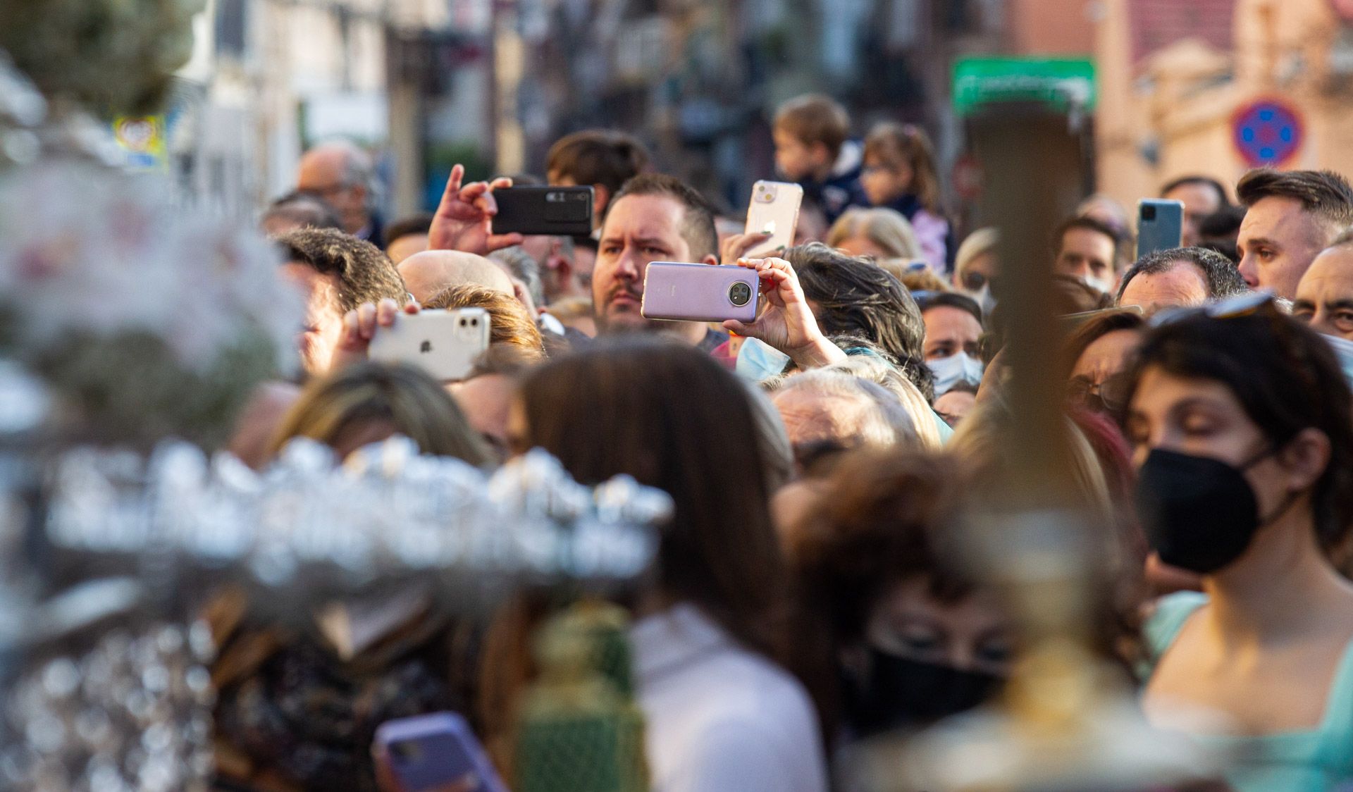 Cuatro Hermandades procesionan la tarde del Domingo de Ramos en Alicante