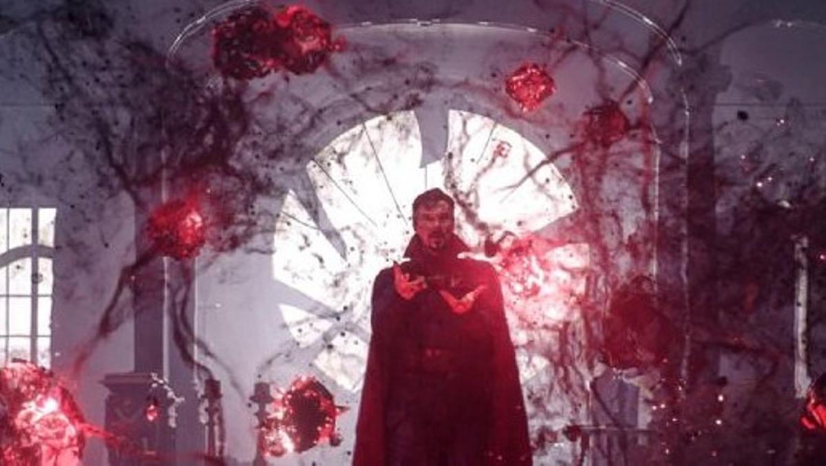 Benedict Cumberbacht, en una imagen de ’Doctor Strange en el multiverso de la locura’