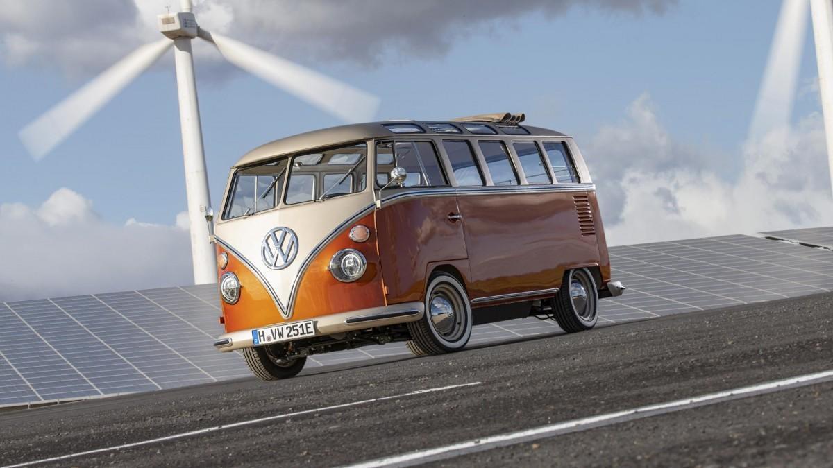 Nuevo Volkswagen e-Bulli: un clásico de 1966 con un motor eléctrico de 2020