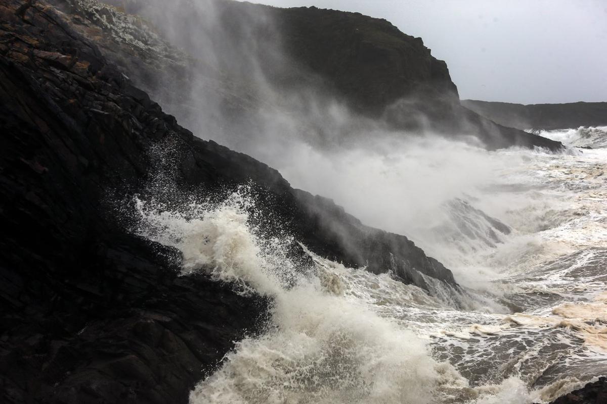 Temporal de lluvias en Asturias