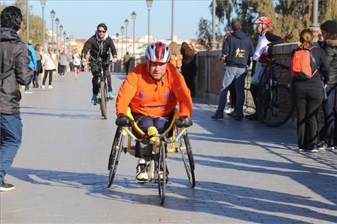 Búscate si corriste el Maratón o la Media Maratón de Badajoz