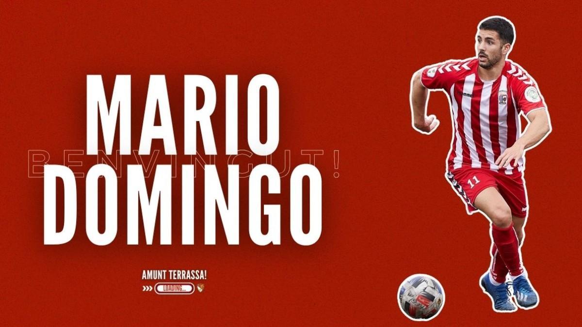 Mario Domingo, fichaje del Terrassa