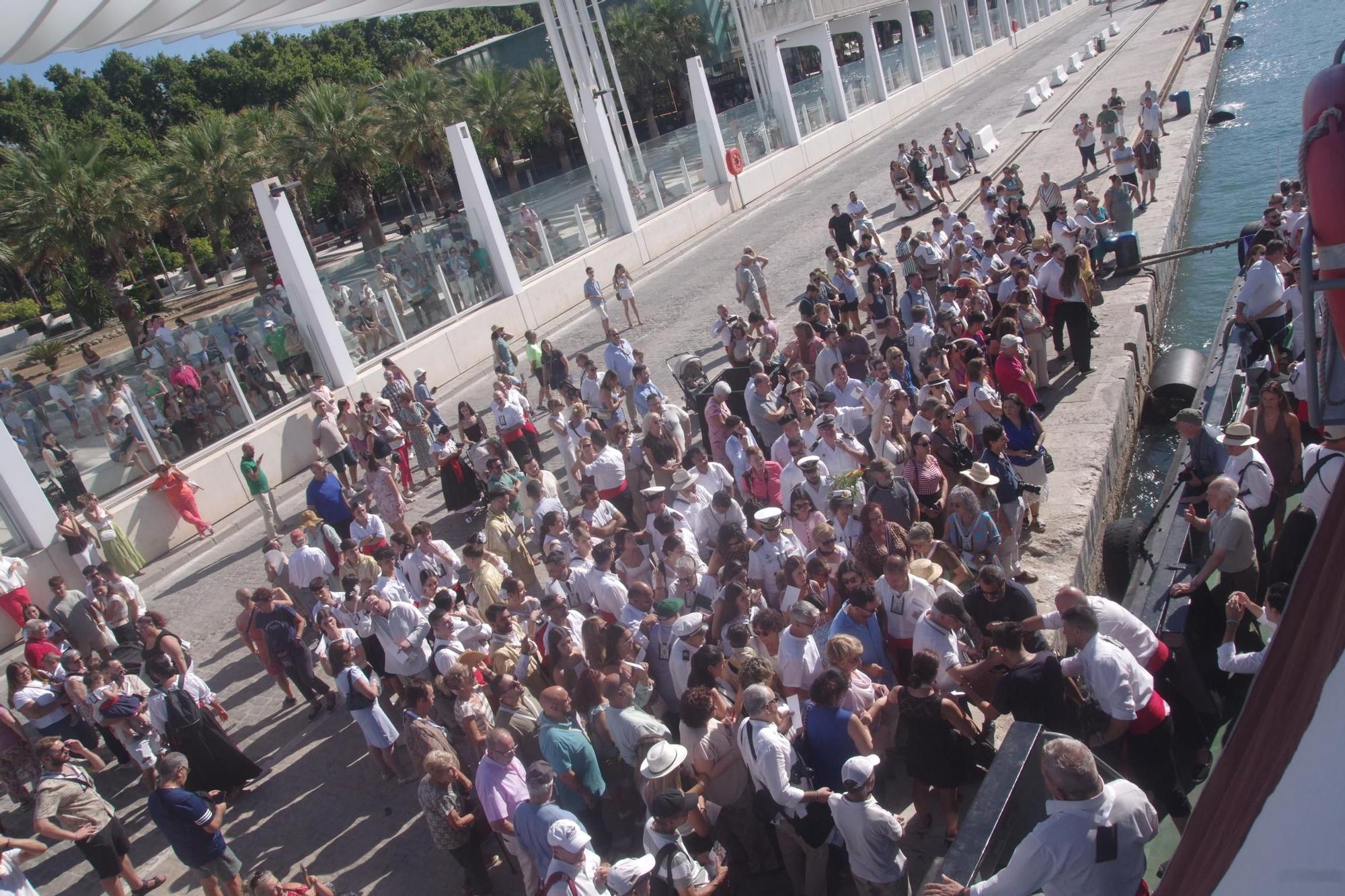 Procesión marítima Carmen de la Virgen del Carmen Coronada de El Perchel