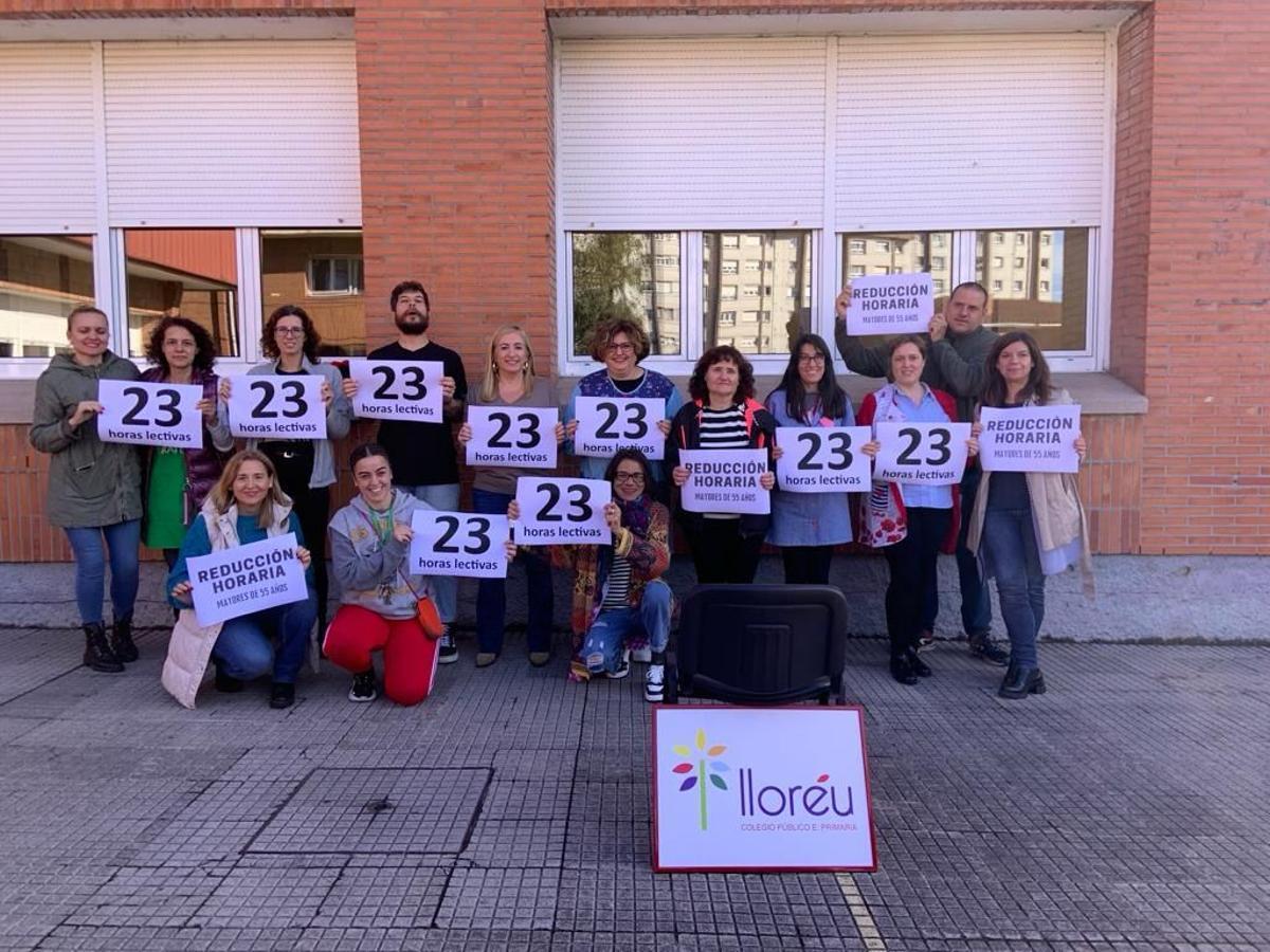 Así fueron las concentraciones organizadas en los centros educativos ...