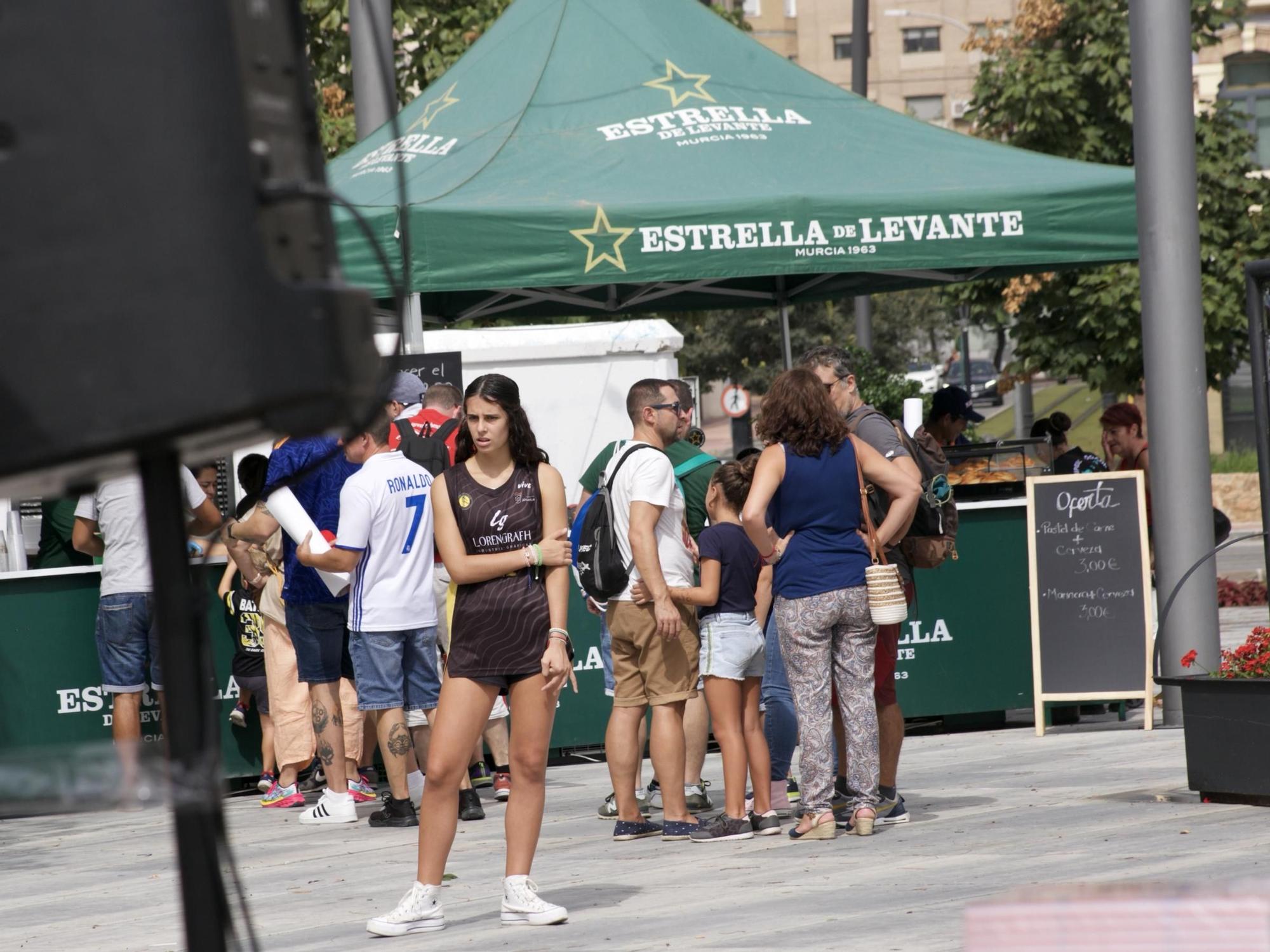 Fan Zone de la Supercopa en la Redonda de Murcia