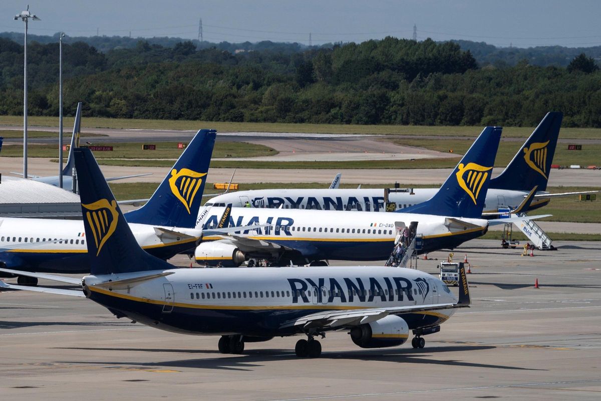 Aviones De Ryanair, En Una Imagen De Archivo.