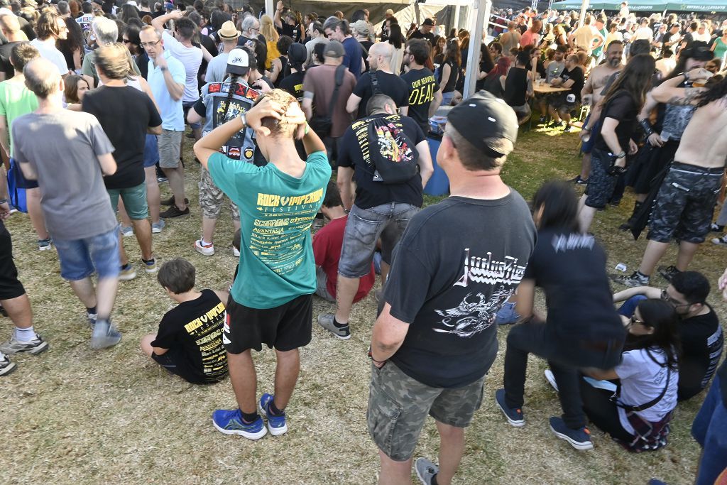 Ambiente de la segunda jornada del Rock Imperium Festival en Cartagena