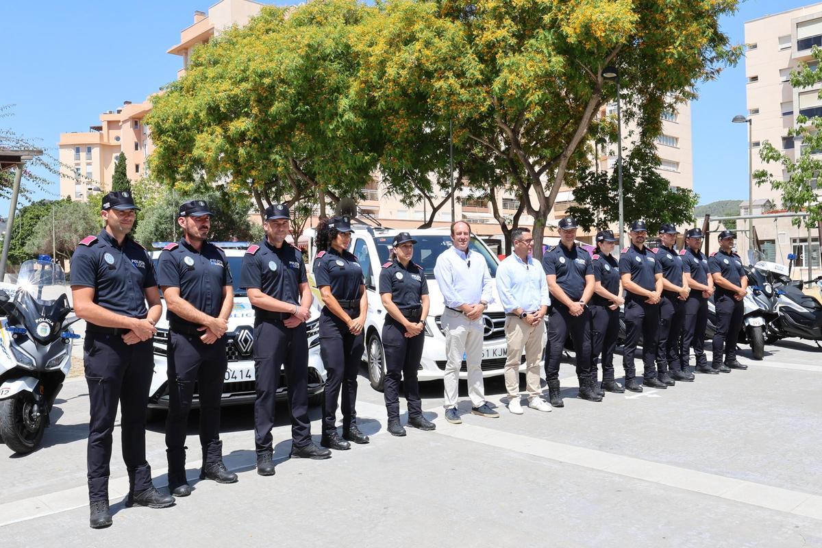 La Policía Local de Ibiza se refuerza con 11 agentes y 13 vehículos