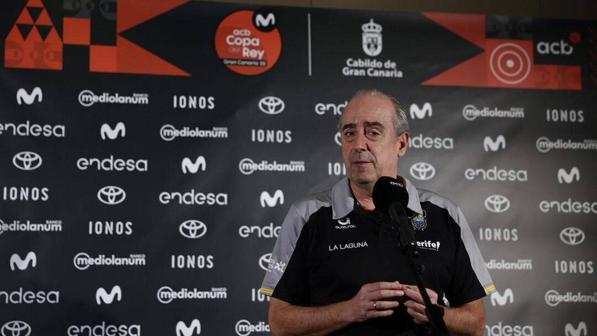 Txus Vidorreta, en su comparecencia ante los medios este viernes.