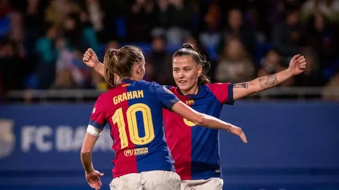 El Barça sigue imparable con un recital de Graham Hansen