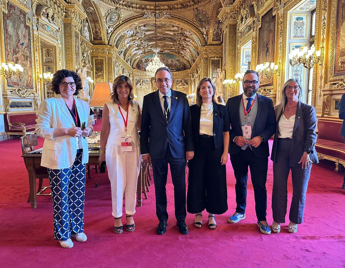 La Mesa del Parlament en la Asamblea Parlamentaria de la Francofonia