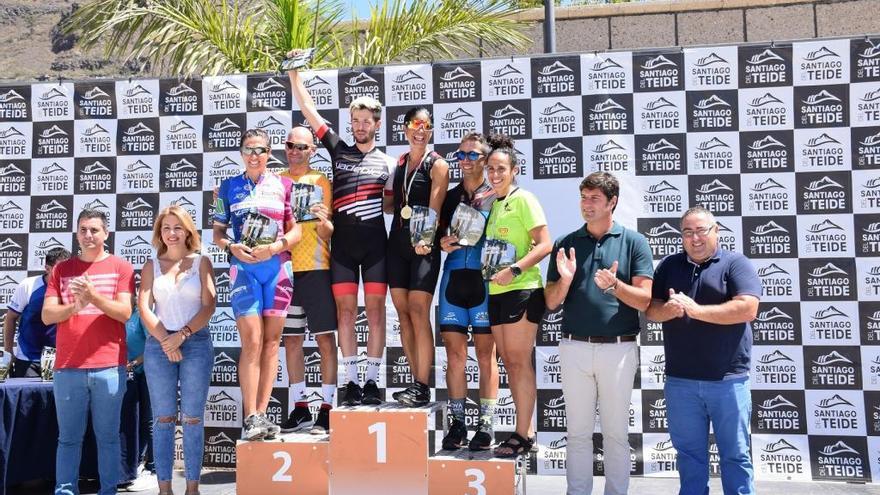 Cristian Hernández, ganador absoluto de la VII Marcha Cicloturista de Santiago del Teide