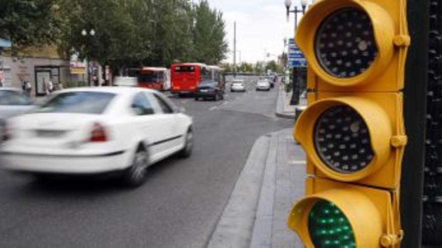 Todos los semáforos de Zaragoza serán de bajo consumo en tres años