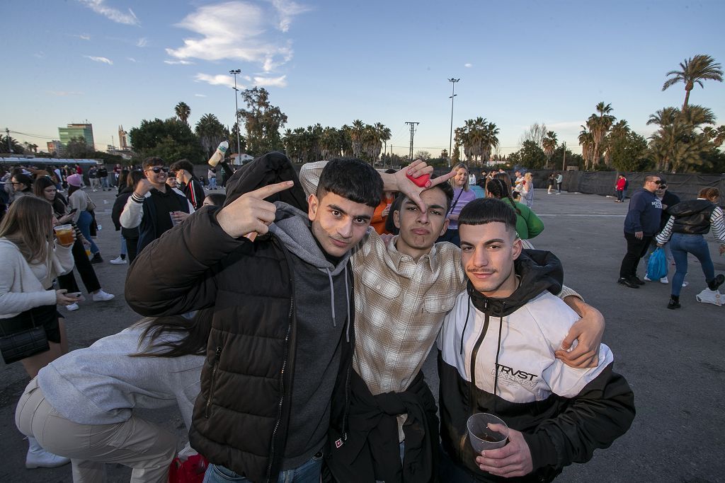 Las imágenes de la macrofiesta universitaria en La Fica (27/01/2023)