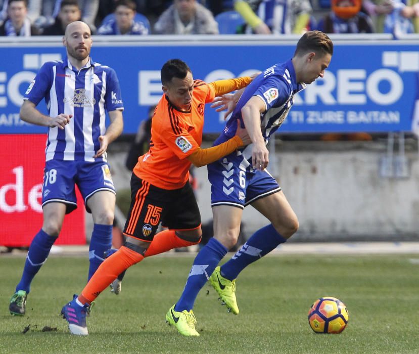 Alavés - Valencia, en imágenes