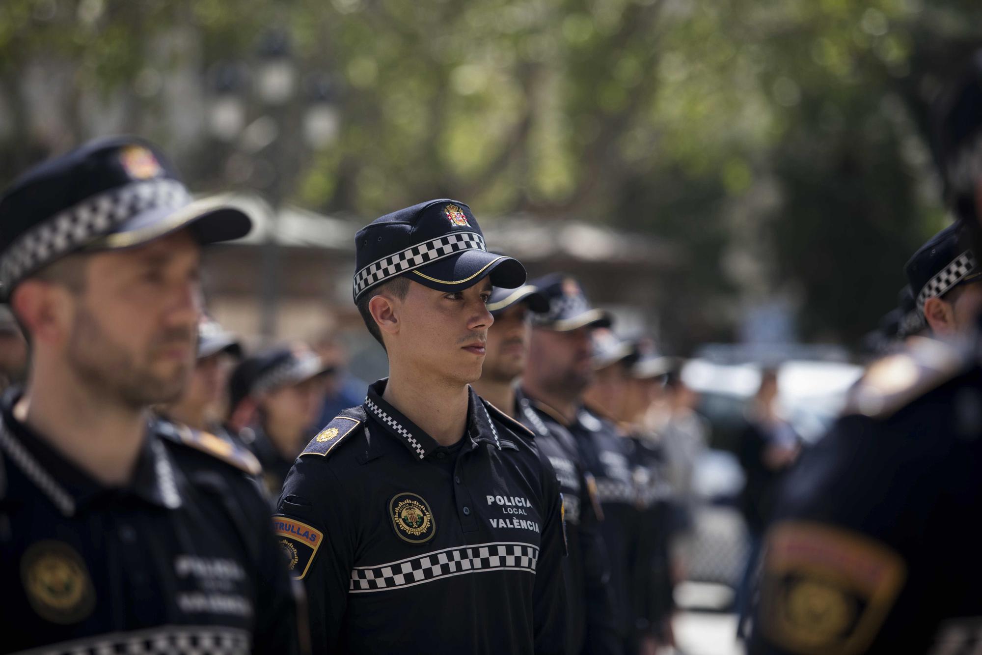 Presentación de los nuevos agentes de la Policía Local de València