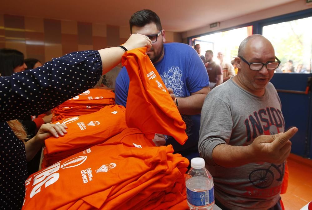 Llegada del Valencia Basket a la final de la Eurocup