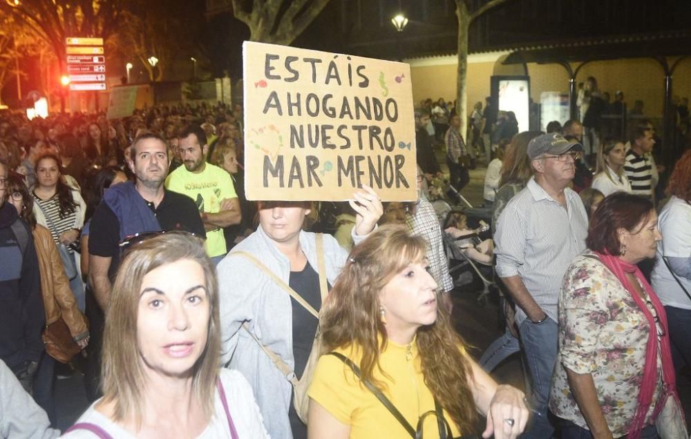 Manifestación en Cartagena: 55.000 personas claman por el Mar Menor (II)