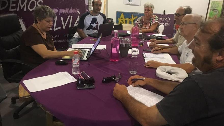 El Consejo Ciudadano Municipal de Podemos Calvià se reunió ayer por la tarde para fijar su posición.