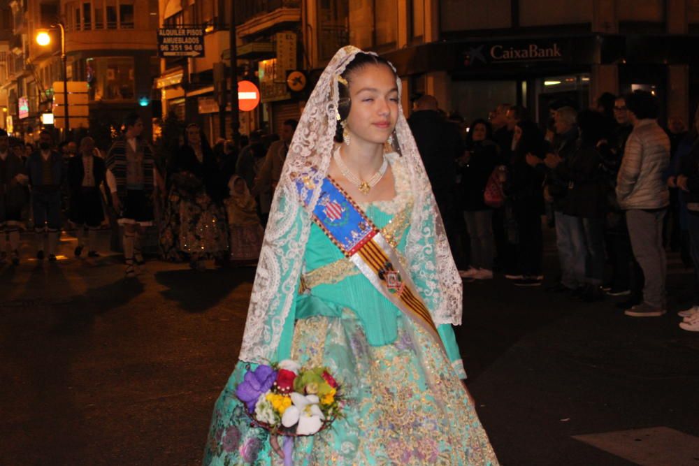 Así desfiló Clara María Parejo en la Ofrenda