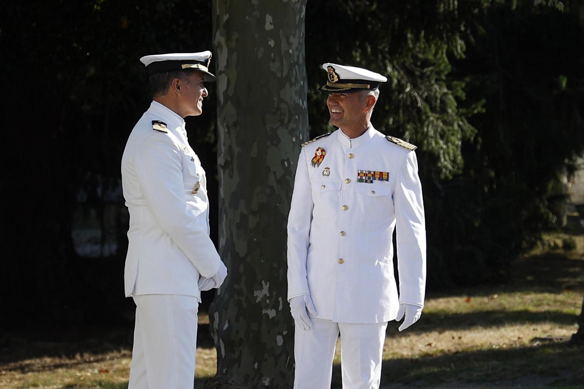 Leonor conoce de primera mano la Escuela Naval de Marín