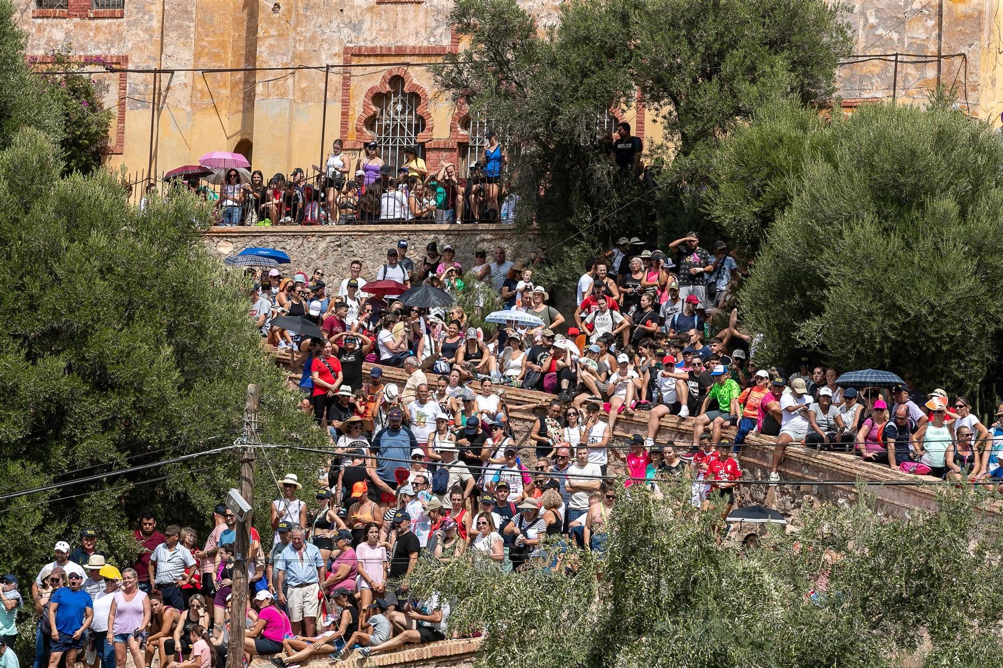 La llegada de la 'Morenica' a Algezares en imágenes