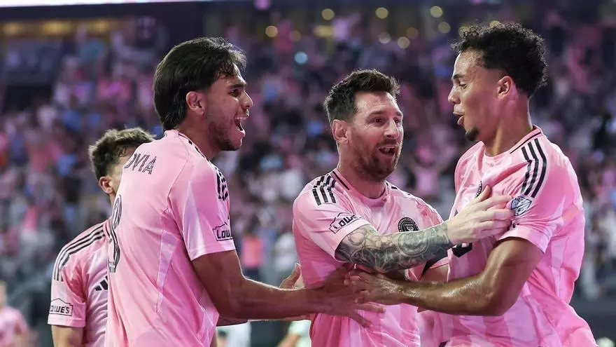 Lionel Messi inaugura con gol la nueva casa de la franquicia de Fort Lauderdale