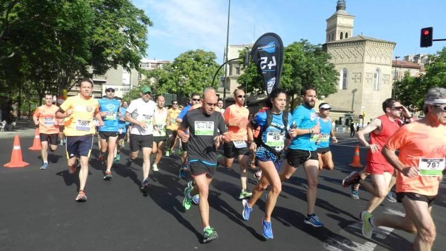 El Maratón y la 10K reunirá el domingo en Zaragoza cerca de 3.700 corredores