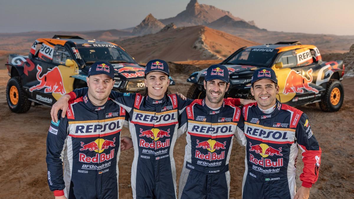Repsol cobra protagonismo en el equipo oficial de Toyota para el próximo Rally Dakar