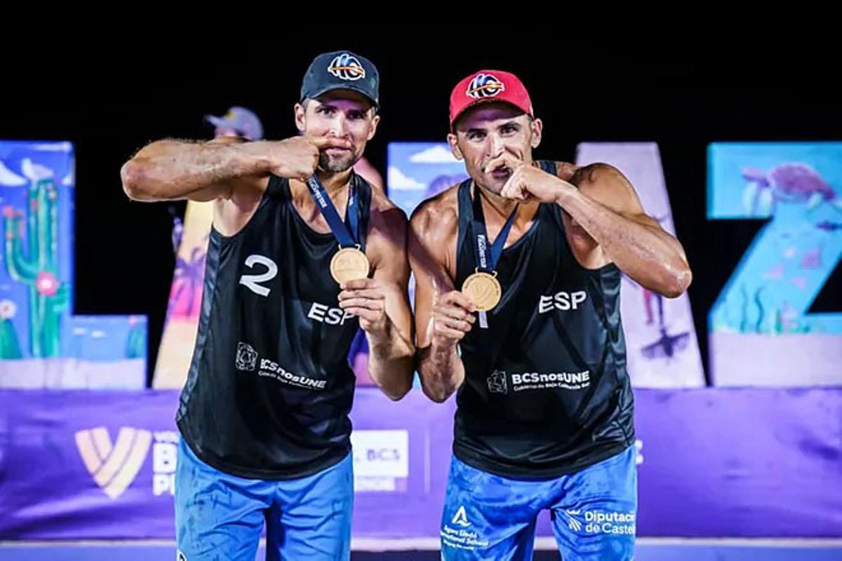 Pablo Herrera (40 años) y Adrián Gavira (36 años) demostraron en México que siguen siendo muy competitivos.