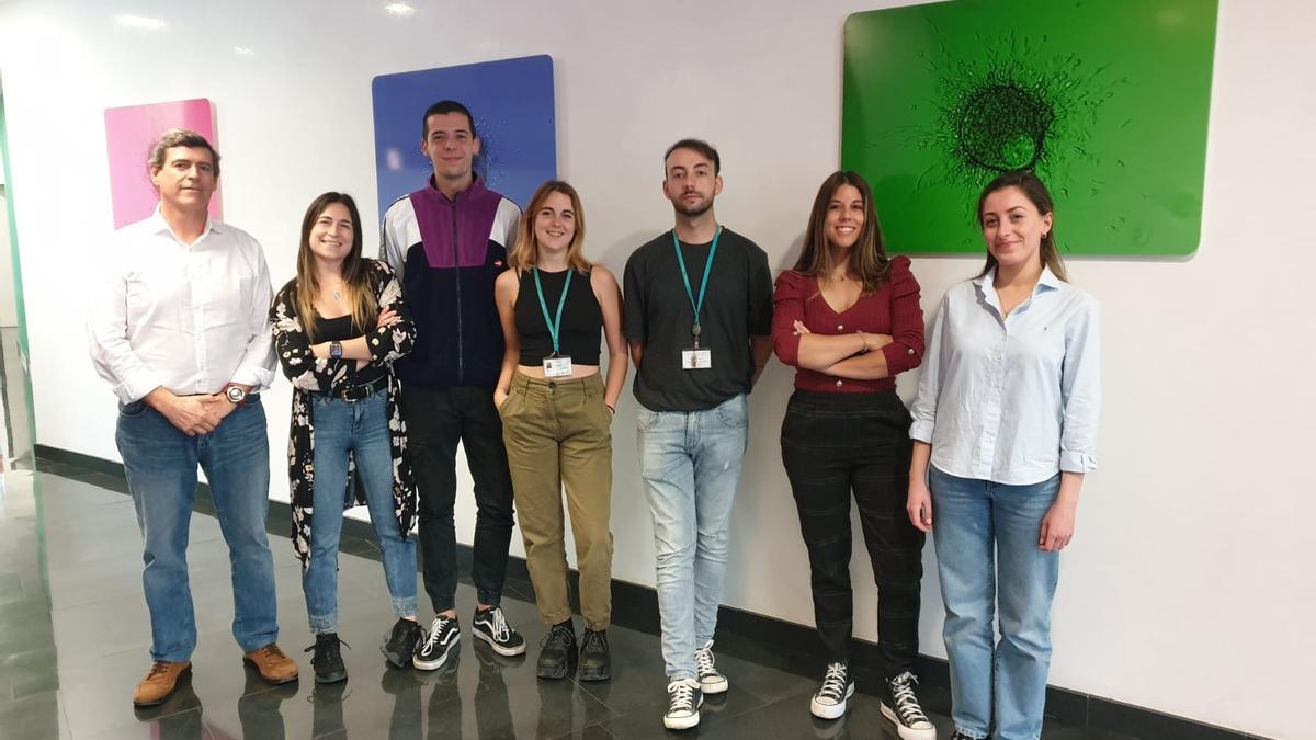 Francisco Martin y su equipo: Marina Cortijo, Jon Ruiz, Ana Hinckley; Equipo LentiStem: Pedro Justicia, María Tristán, Carmen Barbero