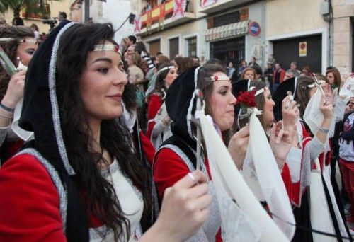 Procesión de bajada en Caravaca de la Cruz