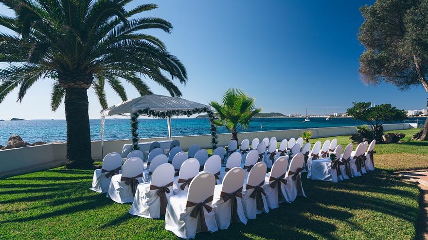 Hotel Los Molinos: un oasis natural en el centro de Ibiza para celebrar una boda