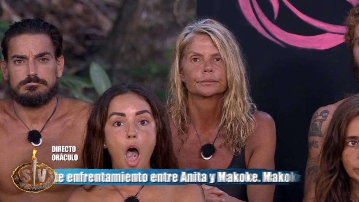 Supermovida entre Anita y Makoke en 'Supervivientes' por las relaciones con Montoya y un posible embarazo