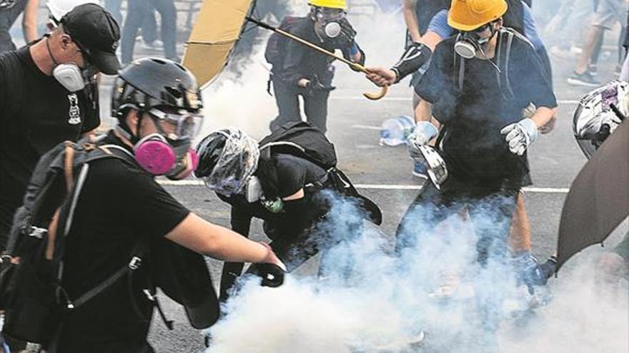 Hong Kong se rebela contra el Gobierno de China