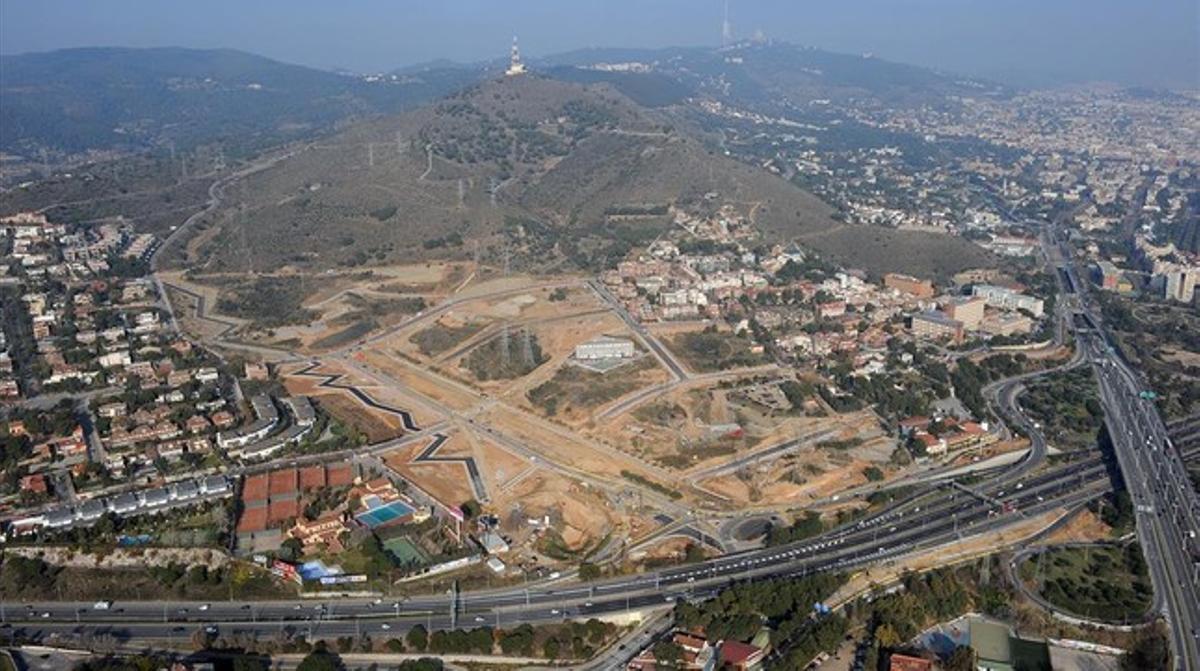 Imatge de la zona de Finestrelles. Imatge de la zona de Finestrelles.