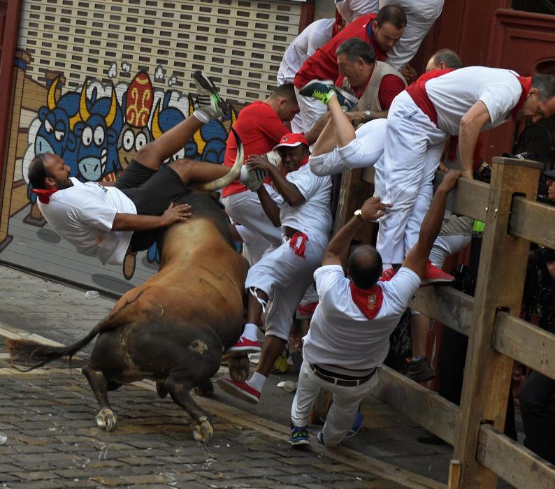 Segundo encierro de los Sanfermines 2016