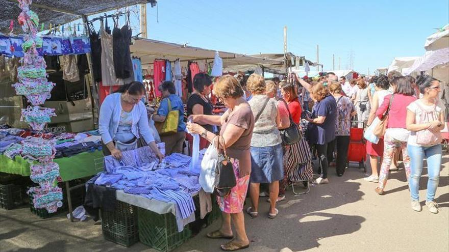 Los mercadillos no se volverán a celebrar en Badajoz hasta junio