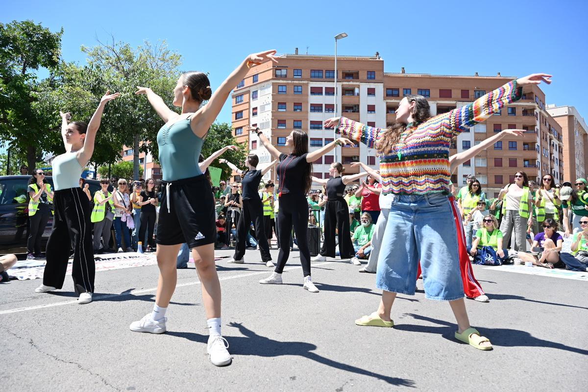 Galería de imágenes: nueva jornada de movilizaciones de los profesores en Castellón