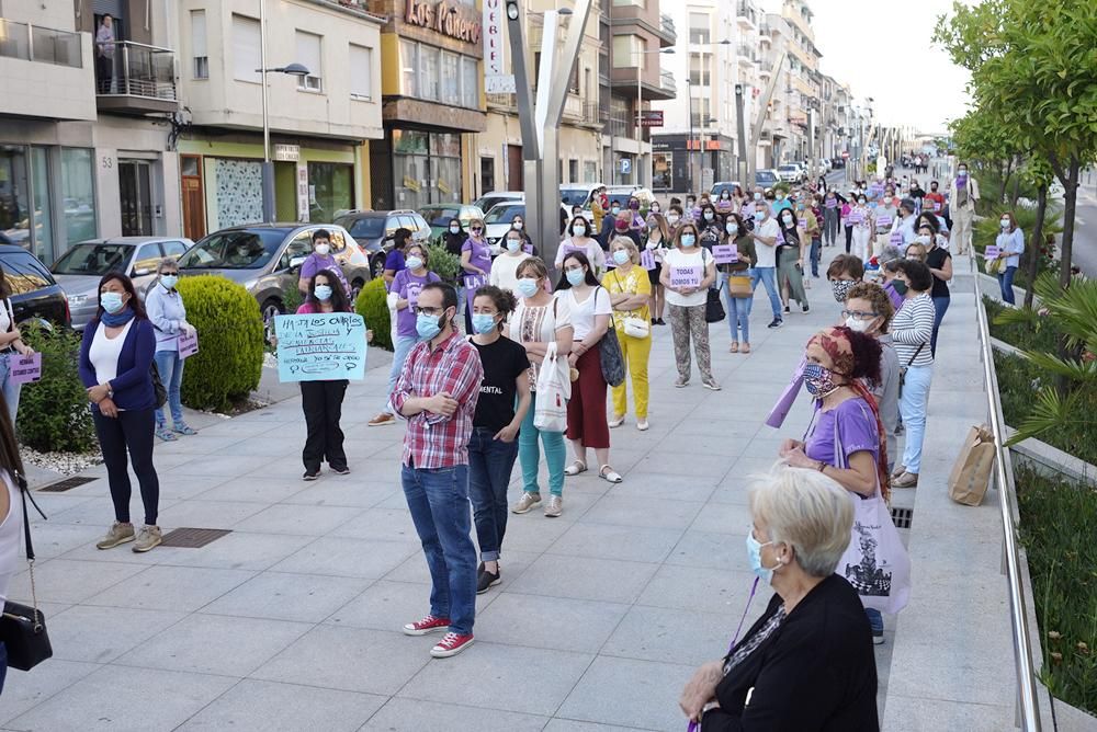 Pozoblanco se manifiesta contra la sentencia de "La Manada"