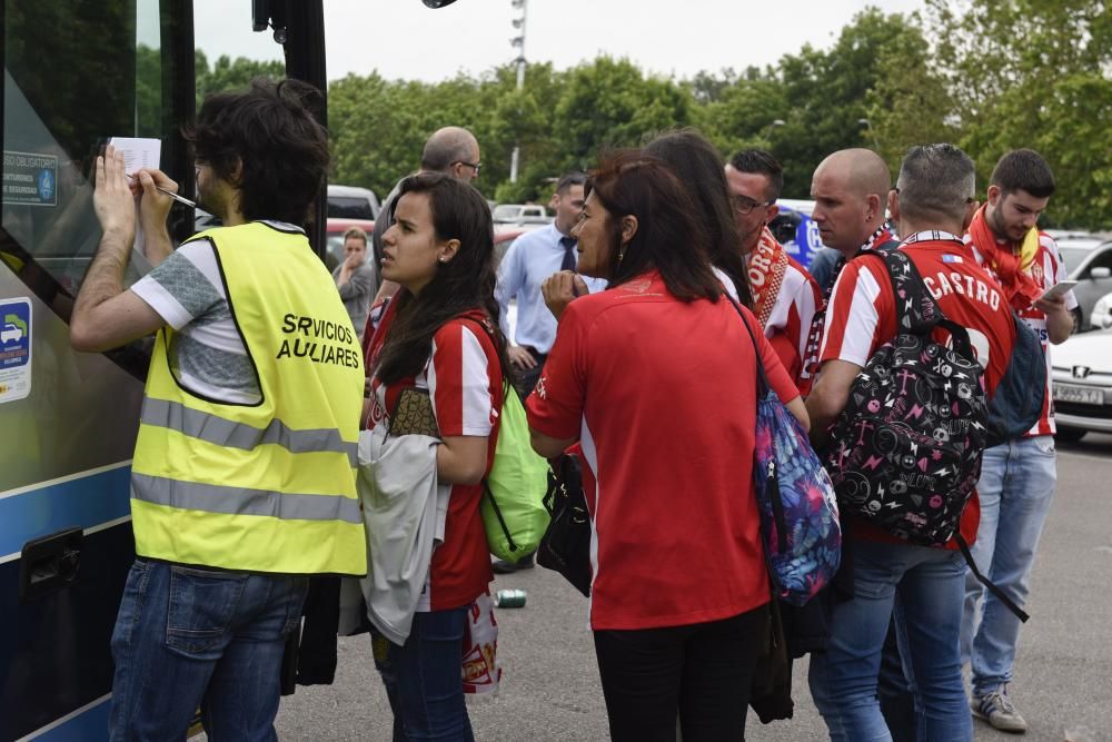 La Mareona en Valladolid para el play off del Sporting