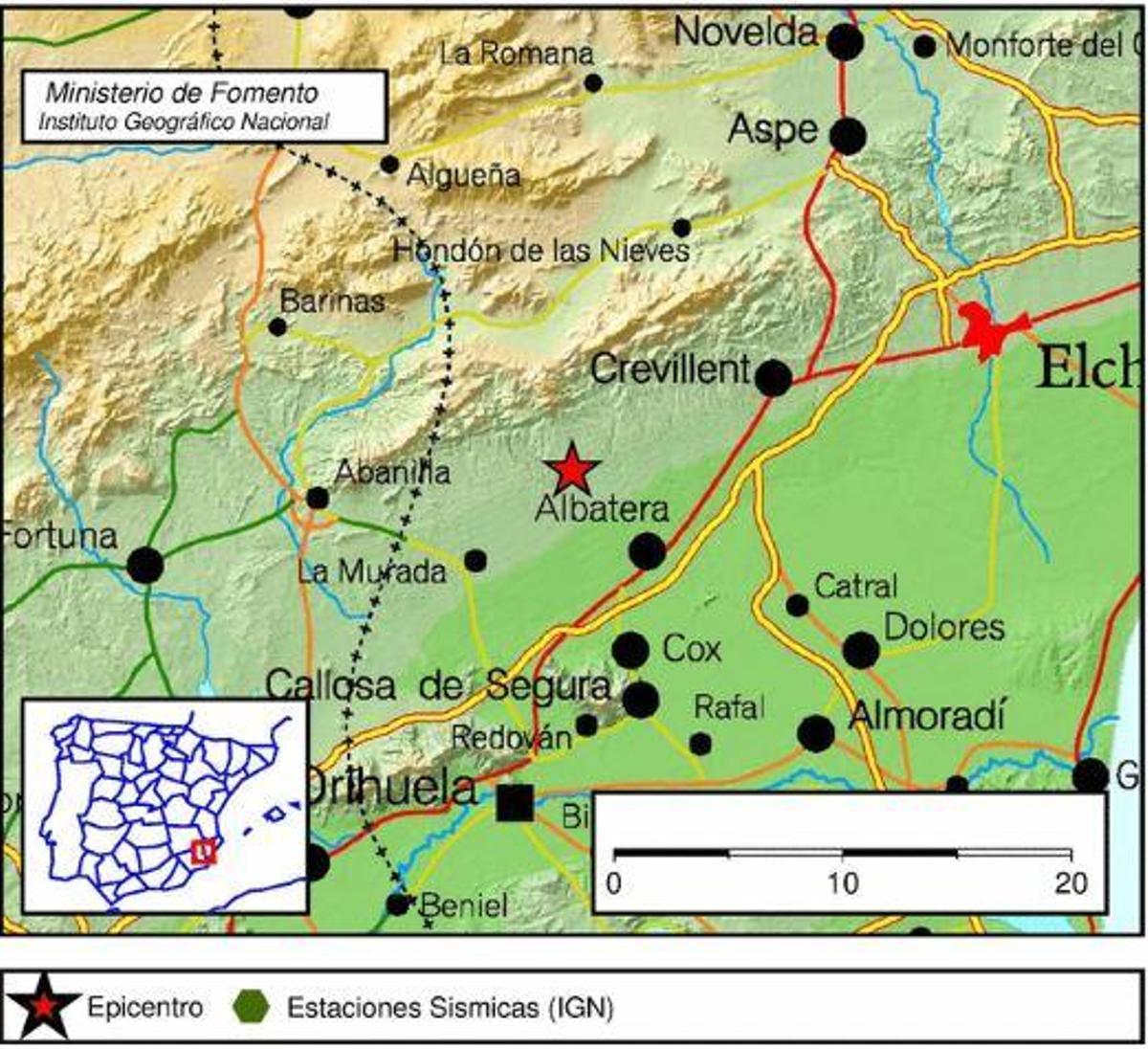 Un terremoto de magnitud 3,9 sacude la Vega Baja