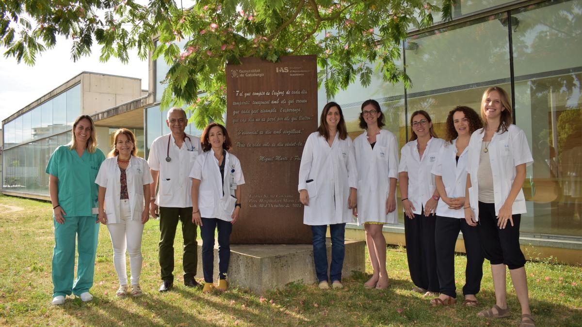 La Comissió de lactància materna de l&#039;hospital Santa Caterina.