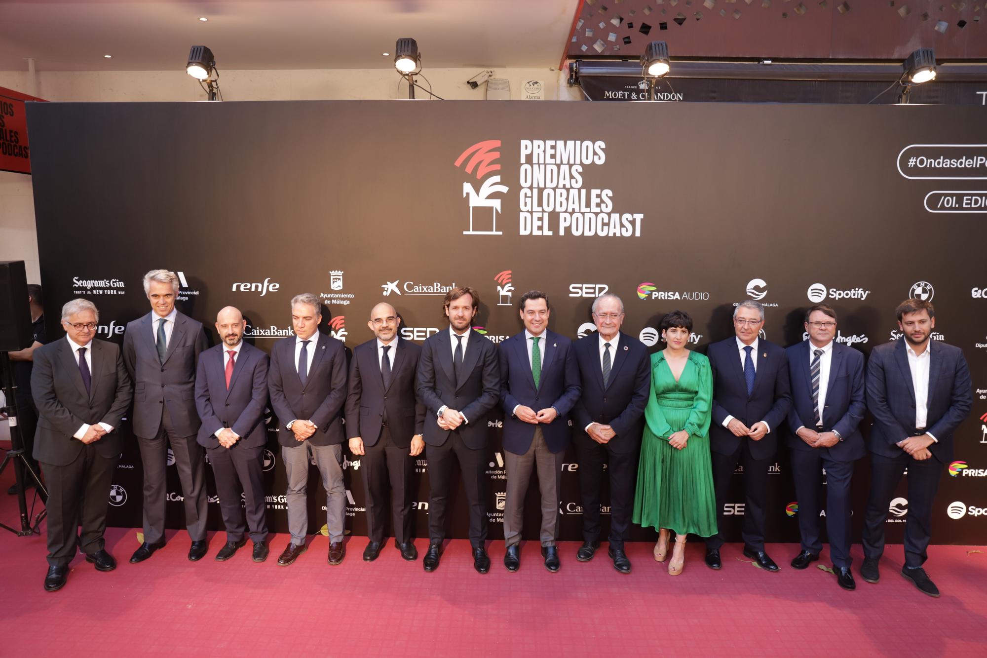 Málaga acoge la gala de los Premios Ondas Globales de Podcast