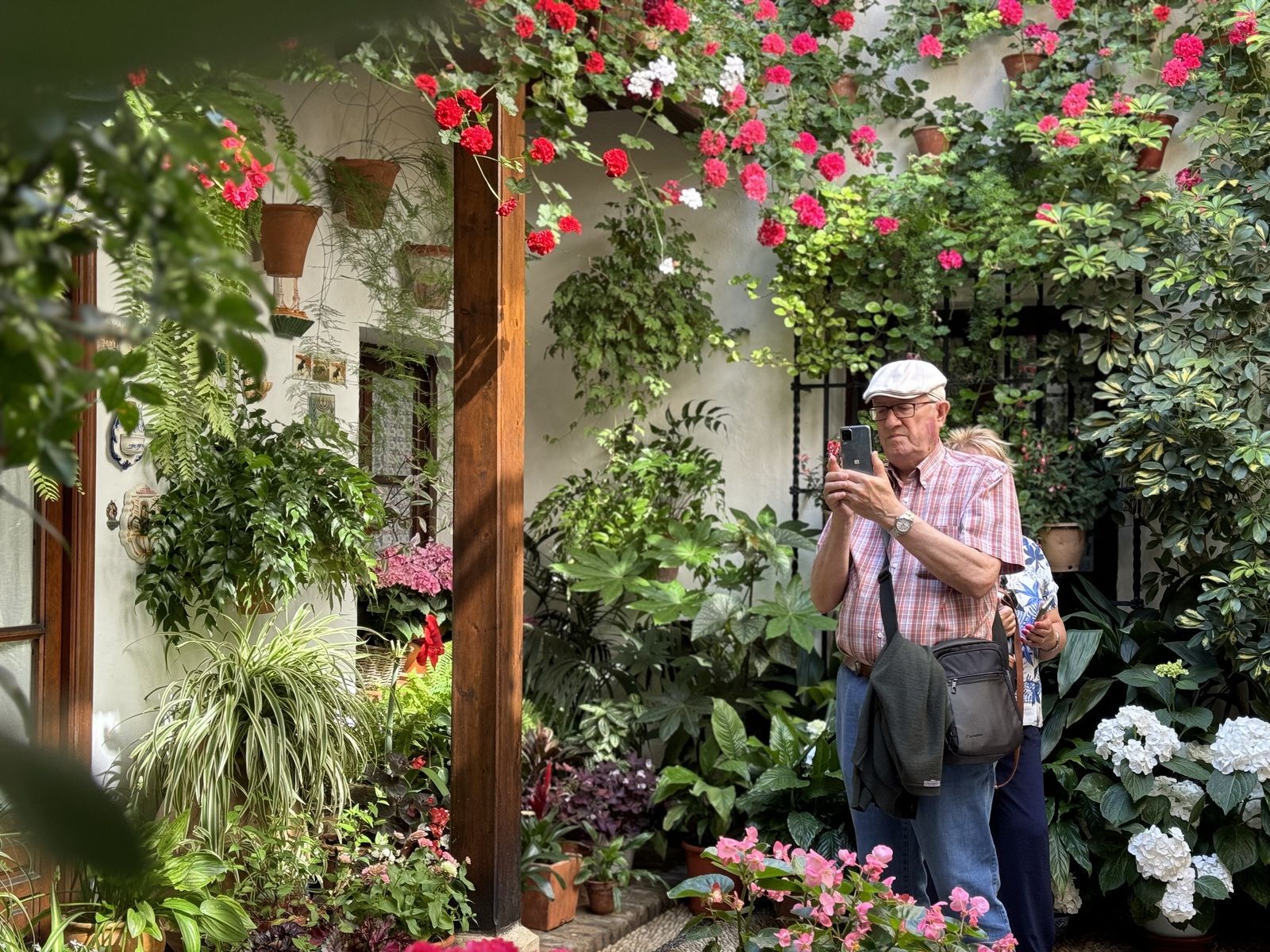 Ambiente en el último sábado de Patios