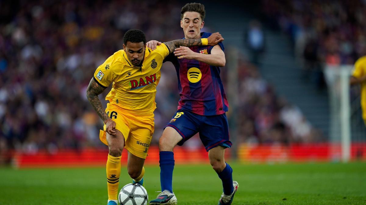 Ngonge, ante el Barça