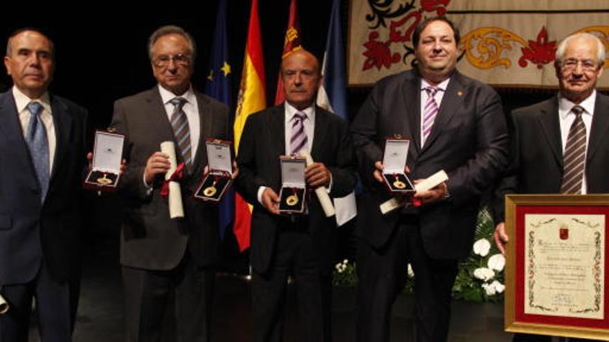 Entrega de las medallas de oro de la Región de Murcia