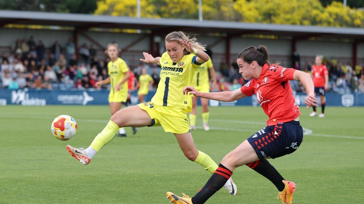 La crónica | El Villarreal femenino encarrila su eliminatoria ante Osasuna en Tajonar (1-2)