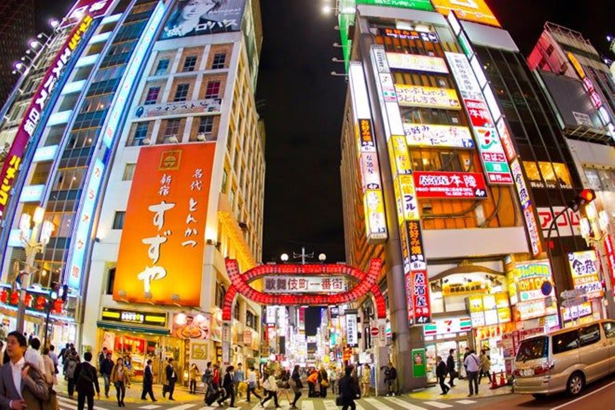Kabukicho, en el distrito de Shinjuku en Tokio.